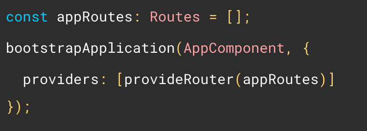 Standalone Application and Router config | Angular Newsletter