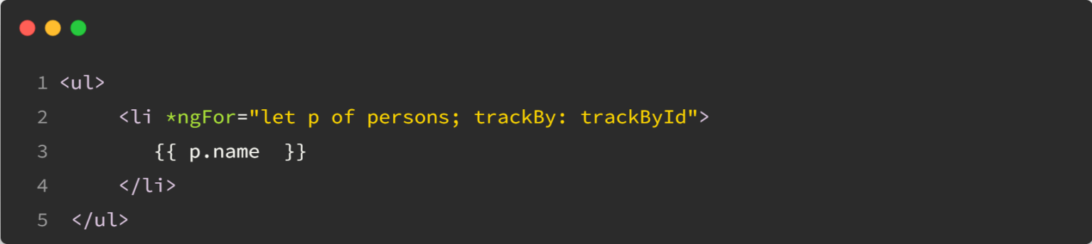 ngFor trackBy for improved performance | Angular Newsletter